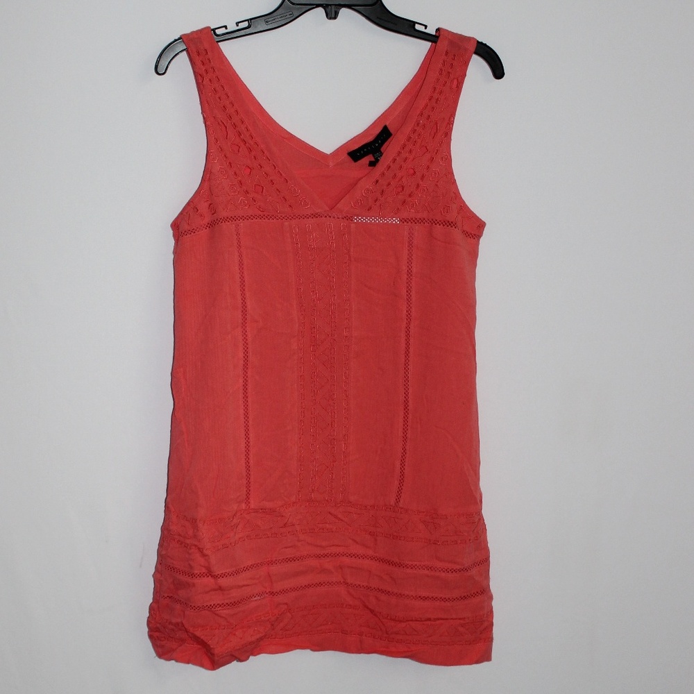 Sanctuary Scarlett Eyelet V Neck Casual Dress